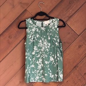 Green Floral Greylin Top